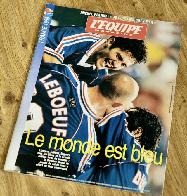 L’Équipe Magazine, juillet 1998